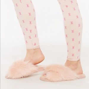 Pink slippers